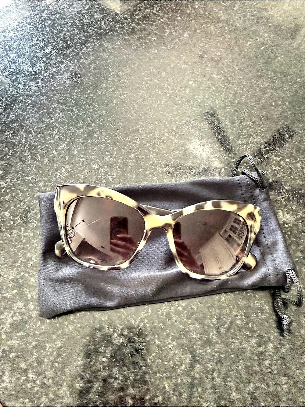 Velvet Eyewear Maya oversized cat-eye sunglasses